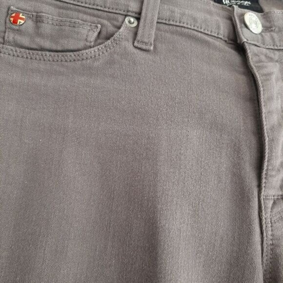 HUDSON | Colette Mid Rise Skinny Jeans Steel Grey Sz 29 Flawed - Picture 6 of 15